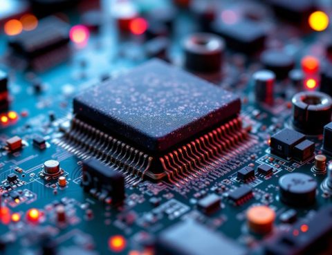 Efecto del polvo en placas electrónicas de hogar